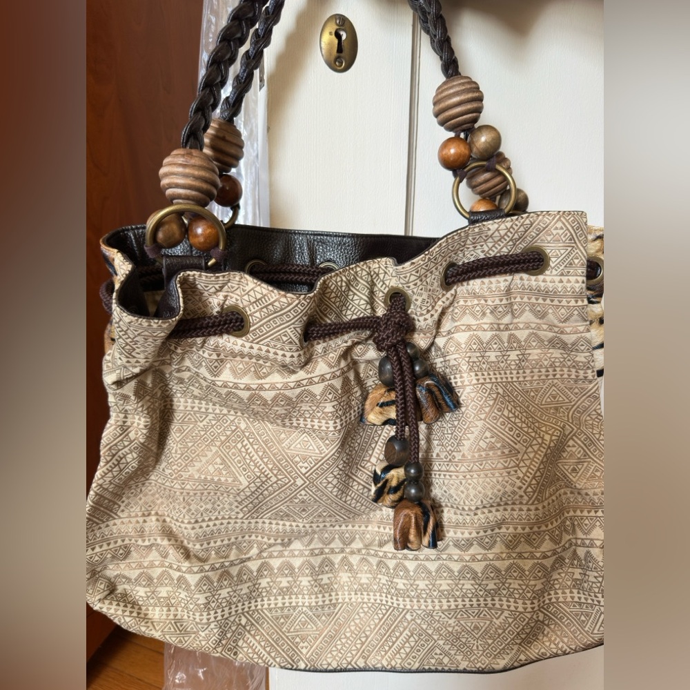 Chicos animal print purse/tote